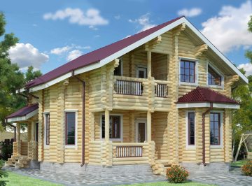 Дома из бревна