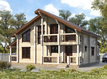 Дома из бруса